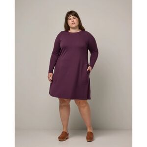 Wool& Margot Shift Dress in Marionberry
